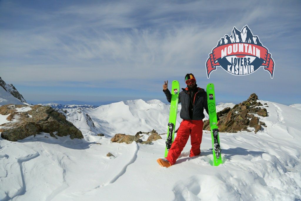 Mountain skiing in the Pir Panjal